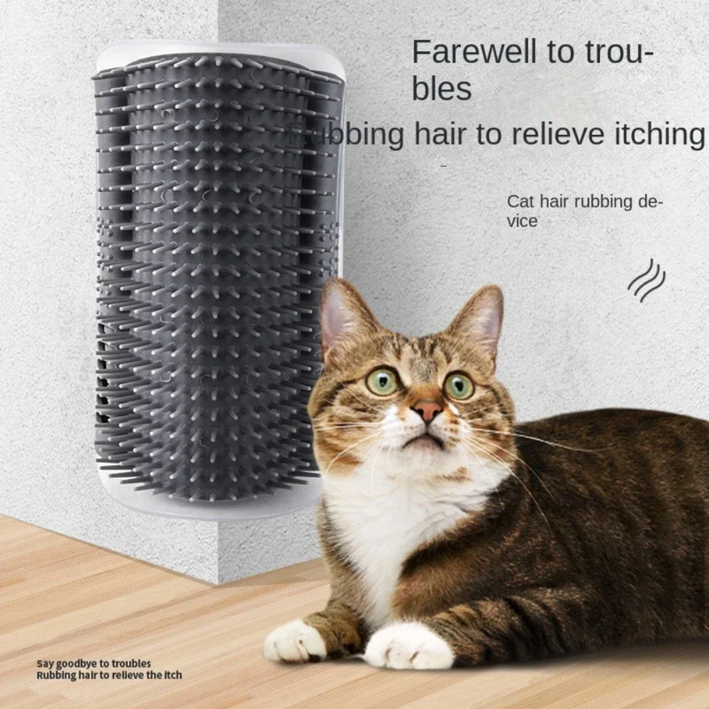 PawEssentia™ Corner Cat Self-Grooming Brush 😺
