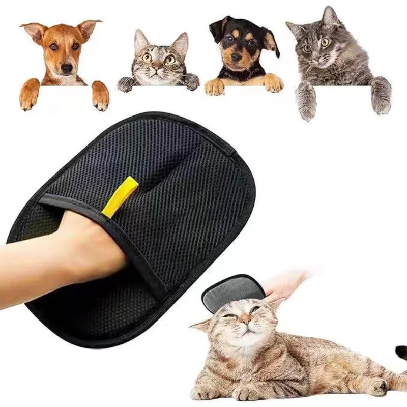 🐾 Pet Hair Removal & Cleaning Glove – Double-Sided Reusable Fur Collector