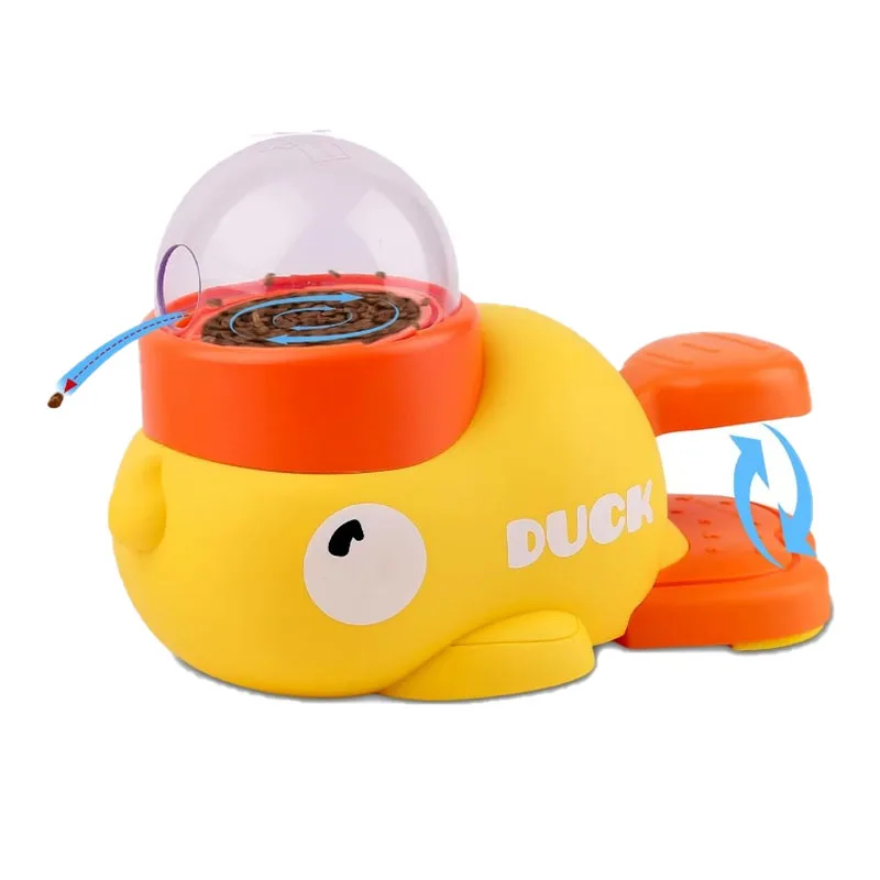 🦆 Pet Treat Dispenser – Interactive Duck Slow Feeder for Dogs & Cats 🐾