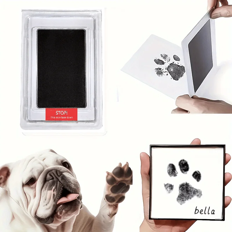 Pet Pawprint Keepsake Pad – Hold Their Paw Forever🐾