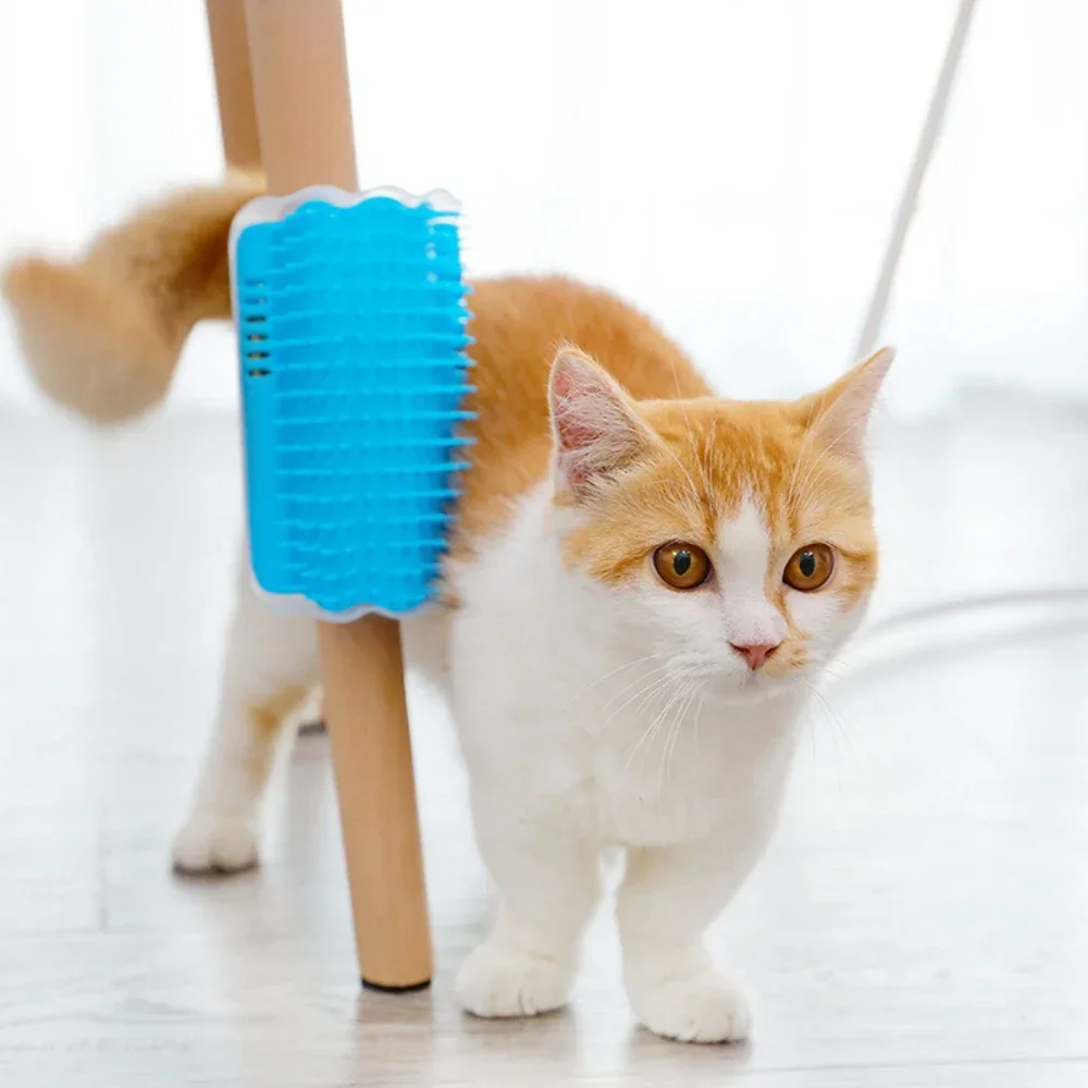 PawEssentia™ Corner Cat Self-Grooming Brush 😺