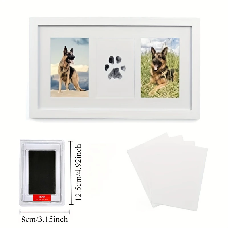 Pet Pawprint Keepsake Pad – Hold Their Paw Forever🐾
