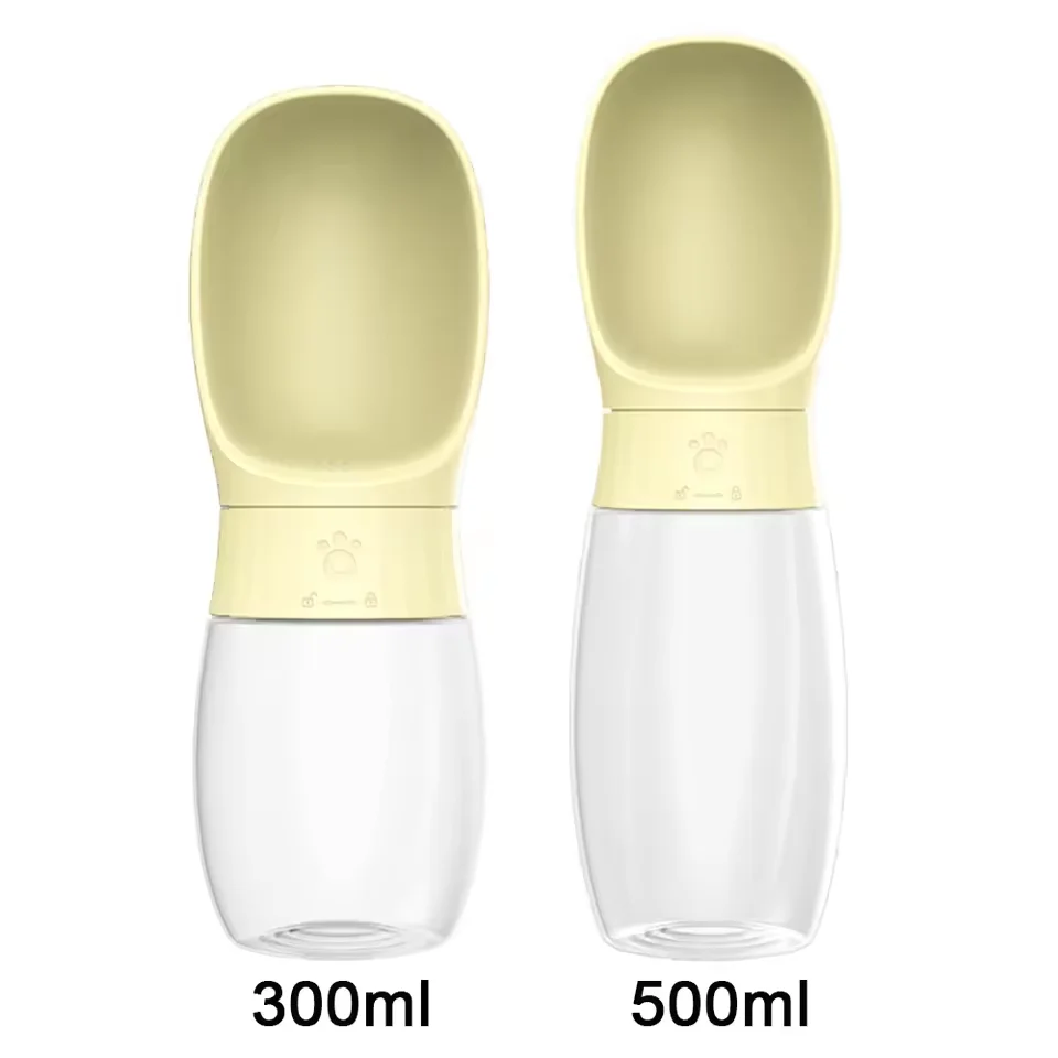 🐾 Portable Pet Water Bottle – Leak-Proof Travel Hydration for Dogs & Cats (300ml/500ml)