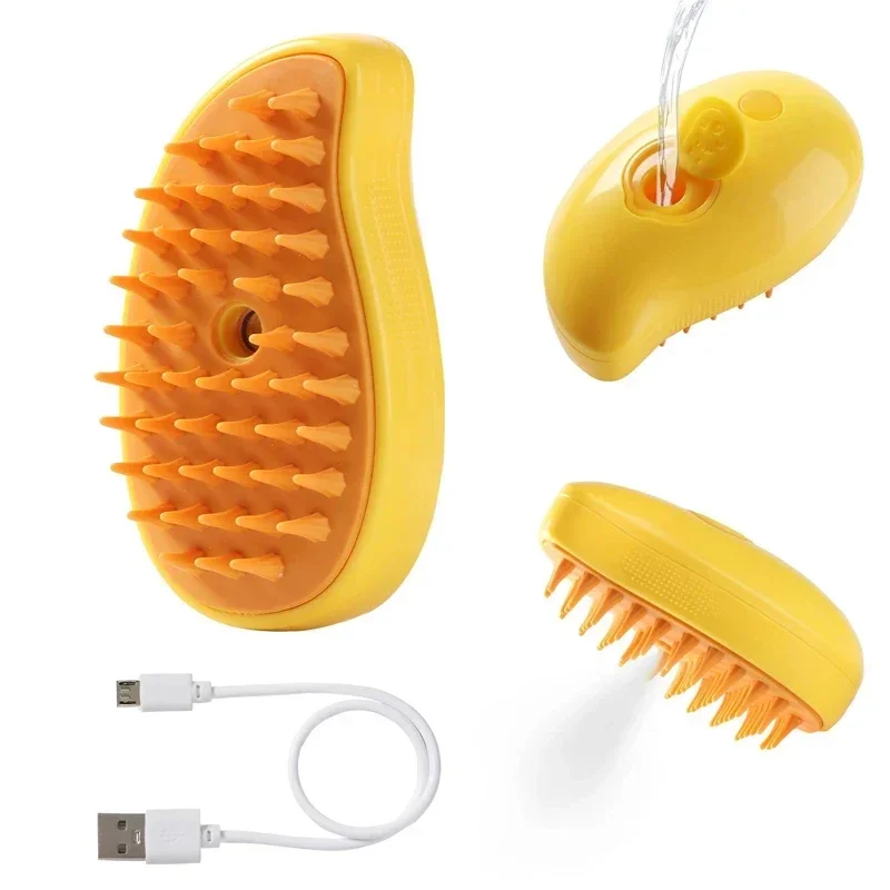 3-in-1 Steam Pet Grooming Brush ✨ for Dogs & Cats