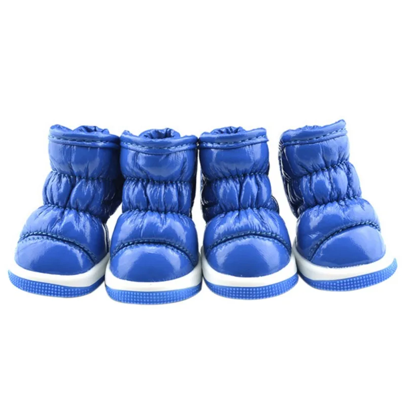 ❄️🐾 Cozy Waterproof Winter Boots for Dogs (Set of 4)