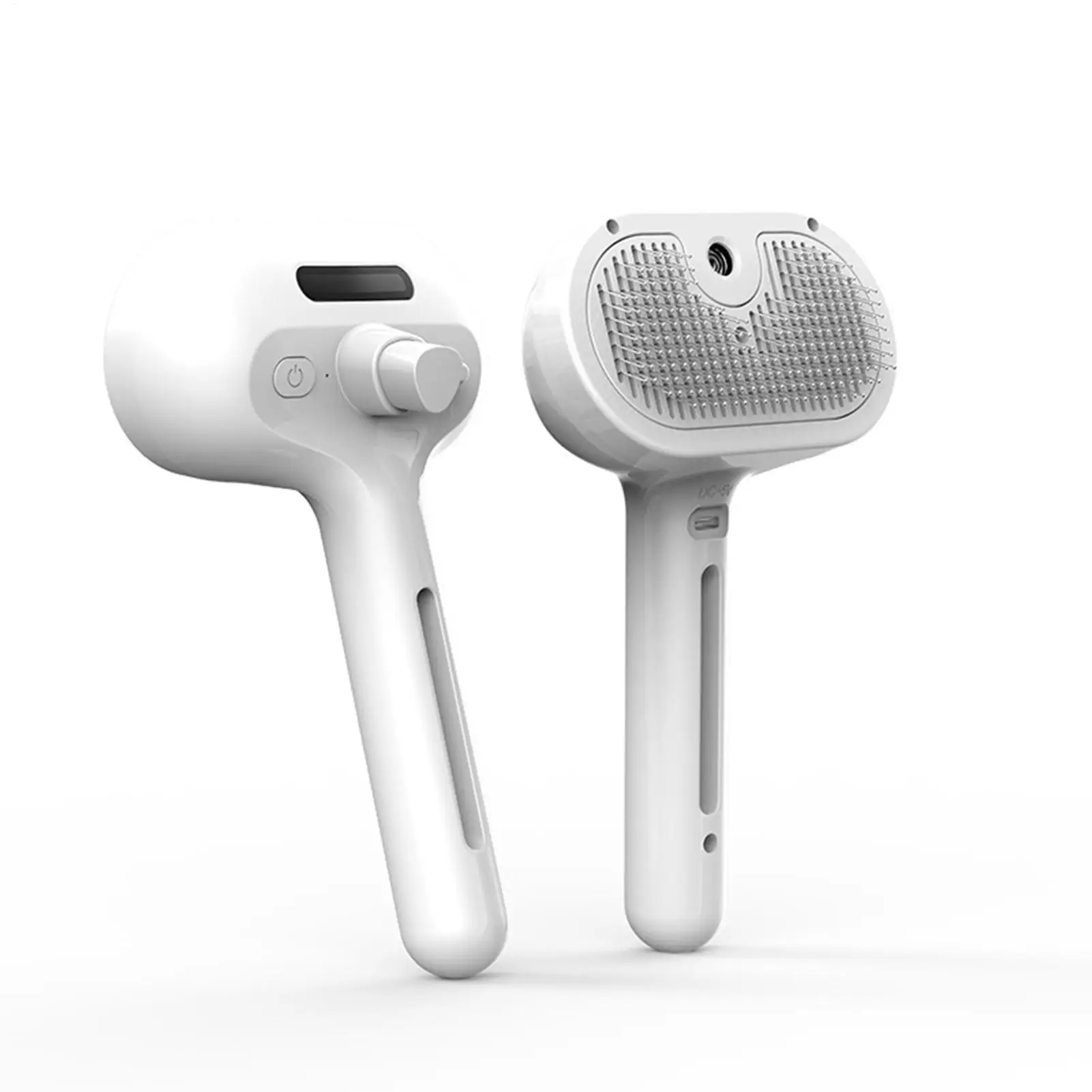 🐶✨ 3-in-1 Steamy Electric Pet Grooming Brush – Detangling, Hydrating & Hair Removal for Dogs & Cats 🐱💦