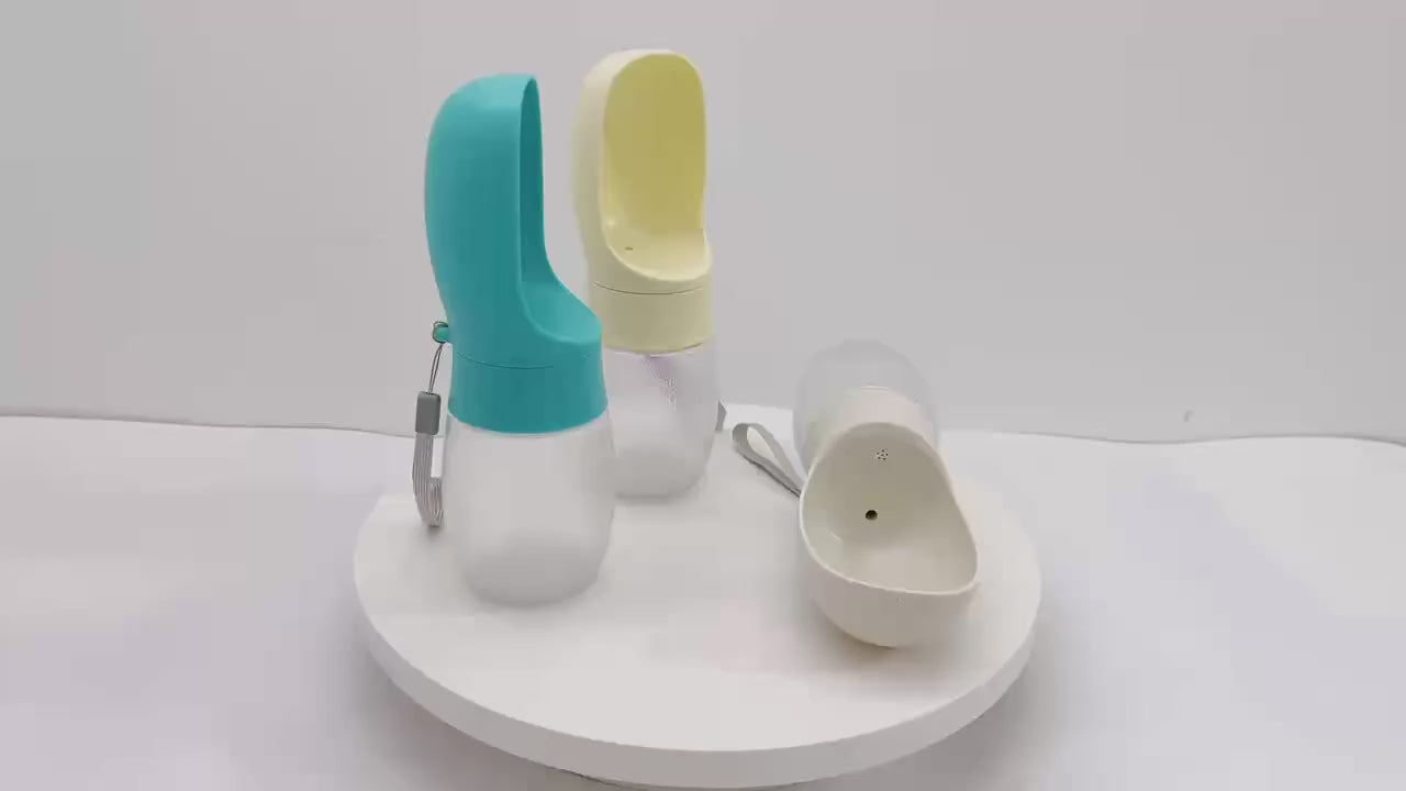 🐾 Portable Pet Water Bottle – Leak-Proof Travel Hydration for Dogs & Cats (300ml/500ml)